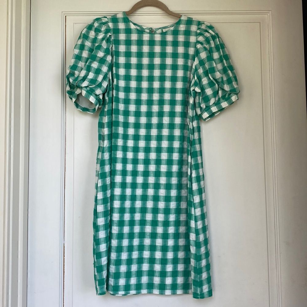 NEW Without Tag Cotton Puff Sleeve Dress By A New Day